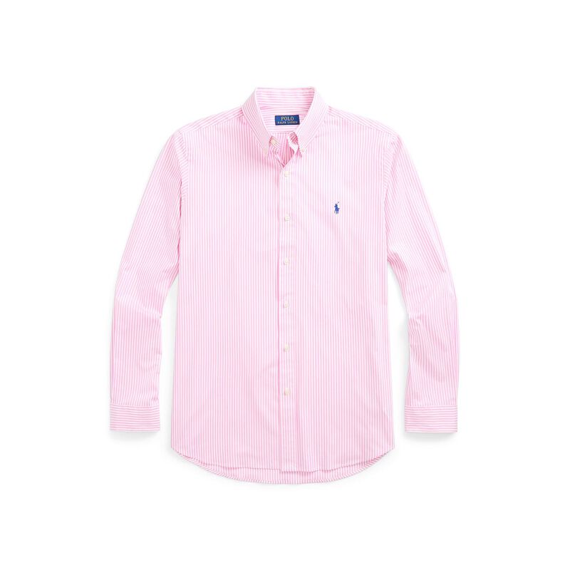 Polo Ralph Lauren Slim Fit Striped Stretch Poplin Shirt image number 2